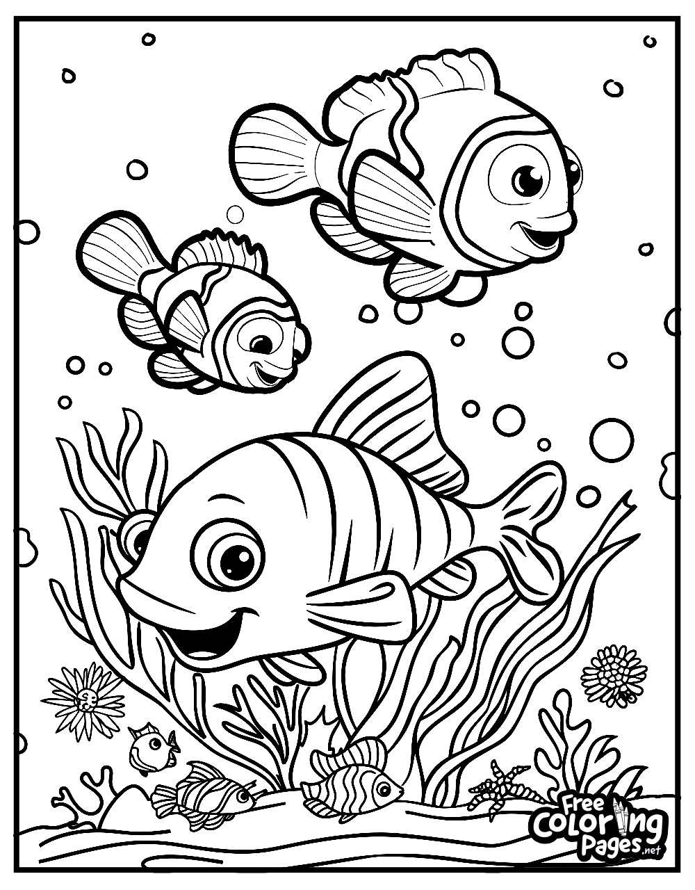 Finding Nemo Coloring Pages Free Coloring Pages Finding Nemo Coloring Pages Free Coloring Pages