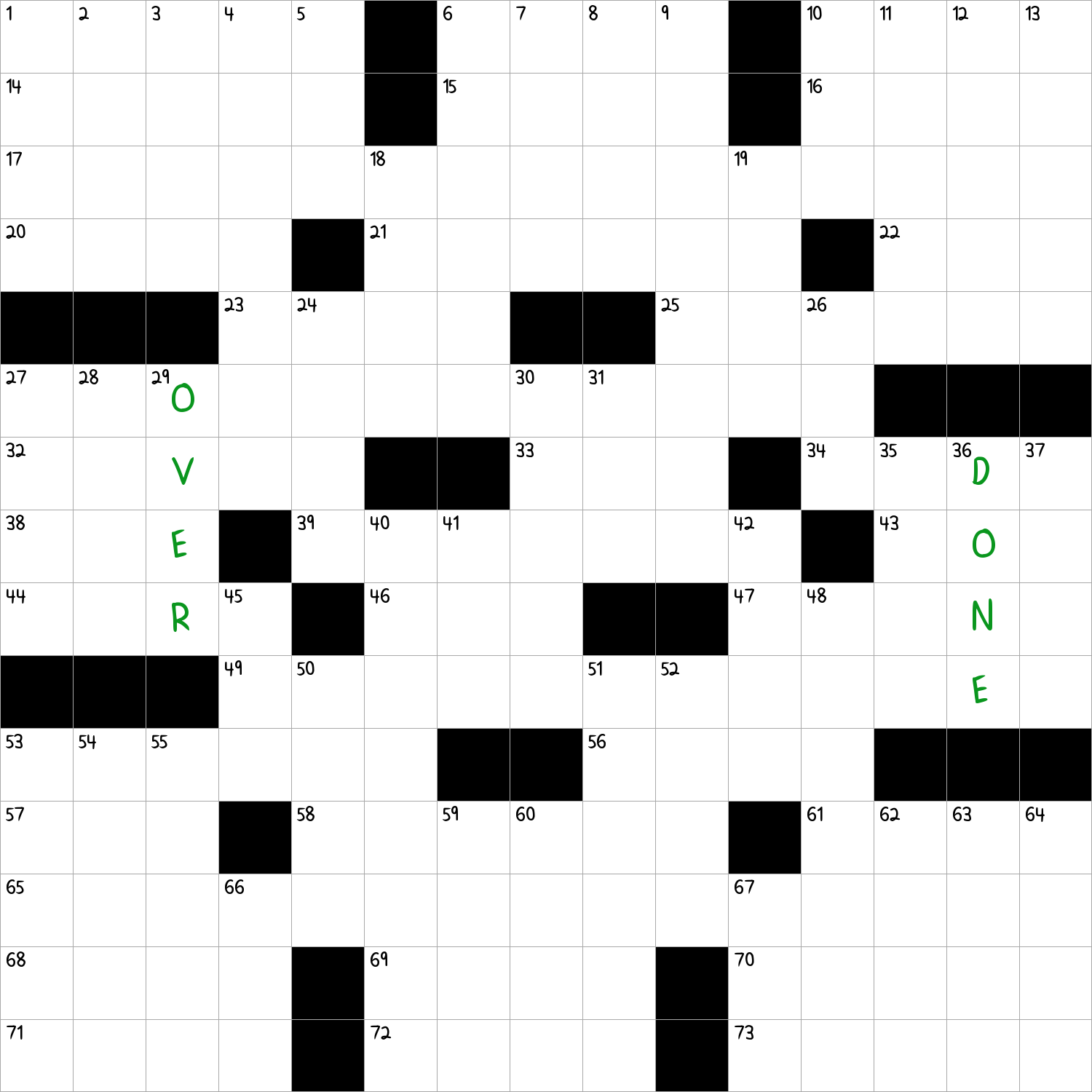 Finished NYT Crossword Clue September 2 2024