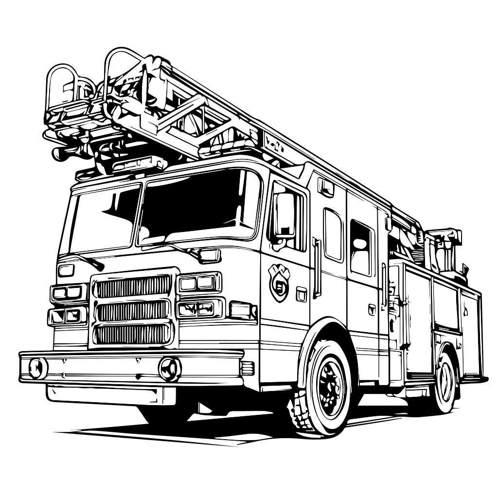 fire truck pictures to color fire truck pictures to color