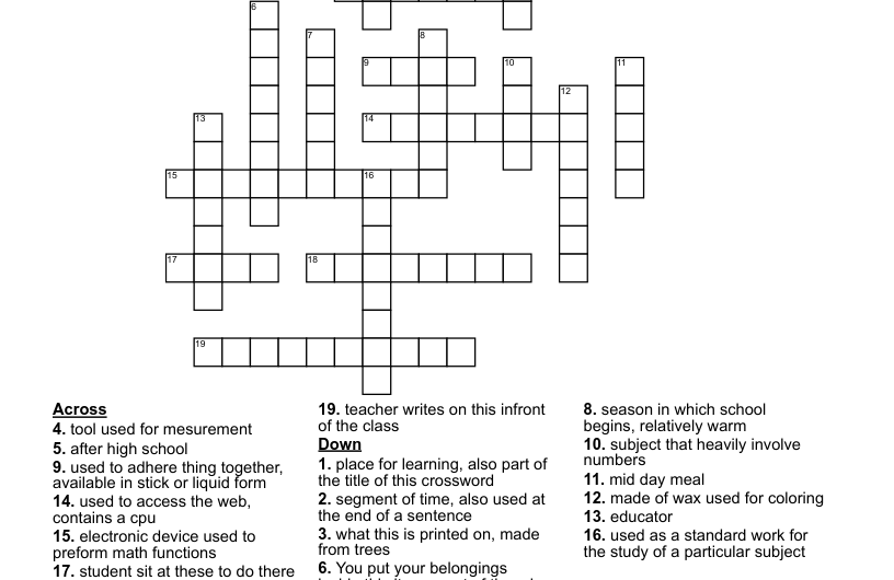 First Blank On A Form Crossword Clue