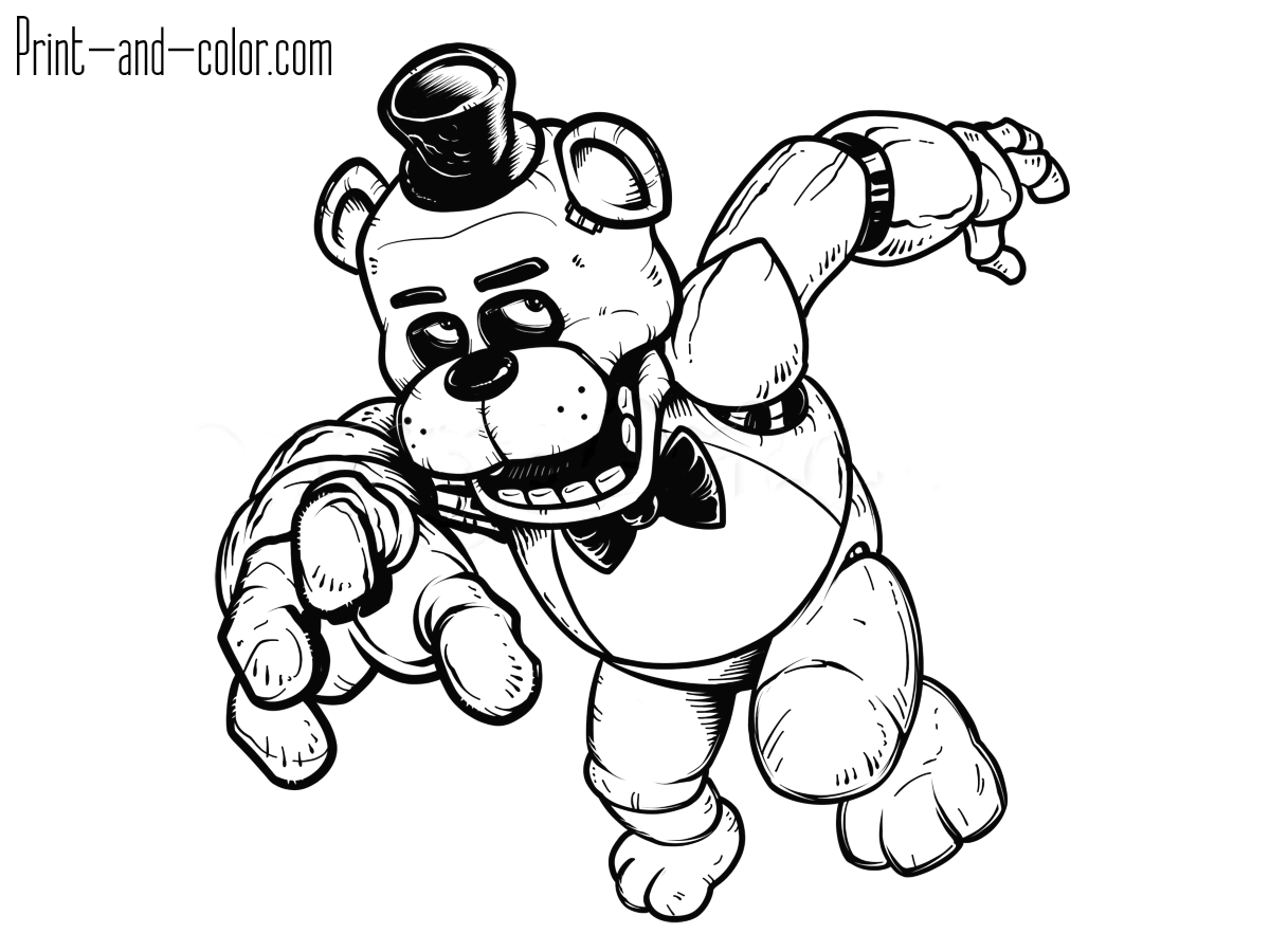 five nights of freddy coloring sheets five nights of freddy coloring sheets