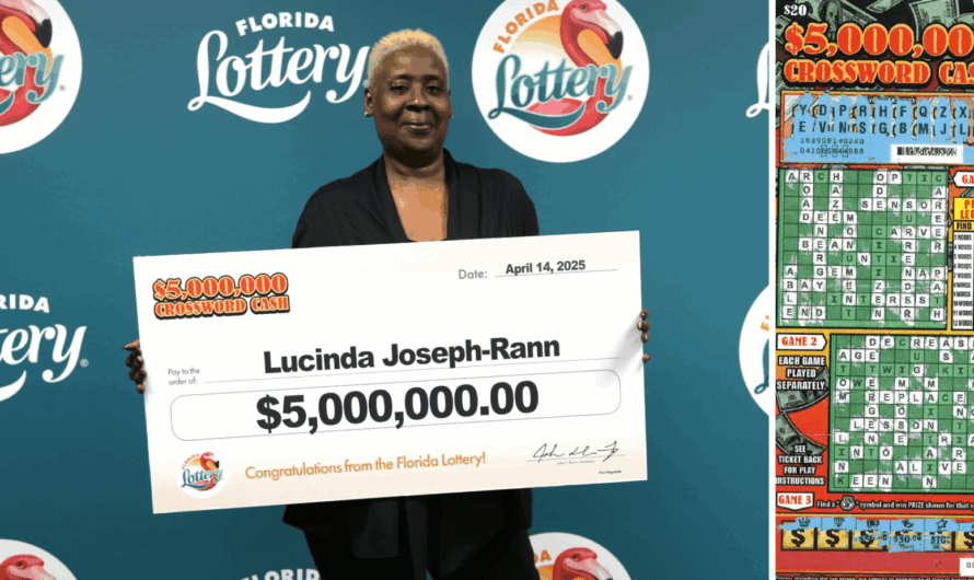 Jacksonville Crossword Scratch-off Winner