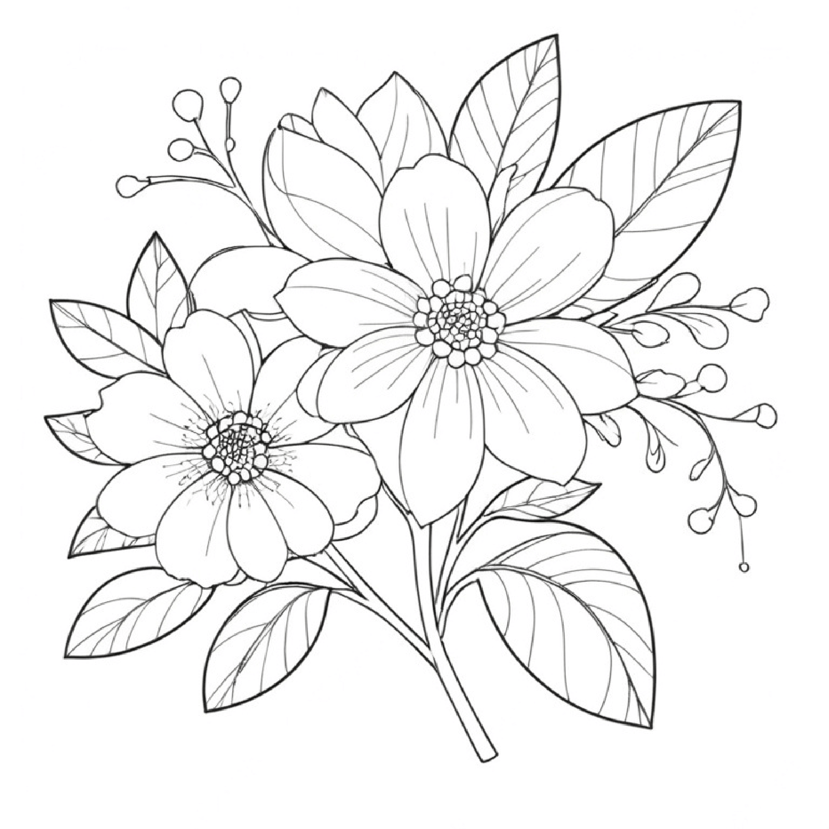 Flower Garden Adult Coloring Pages Collection Made By Teachers Flower Garden Adult Coloring Pages Collection Made By Teachers