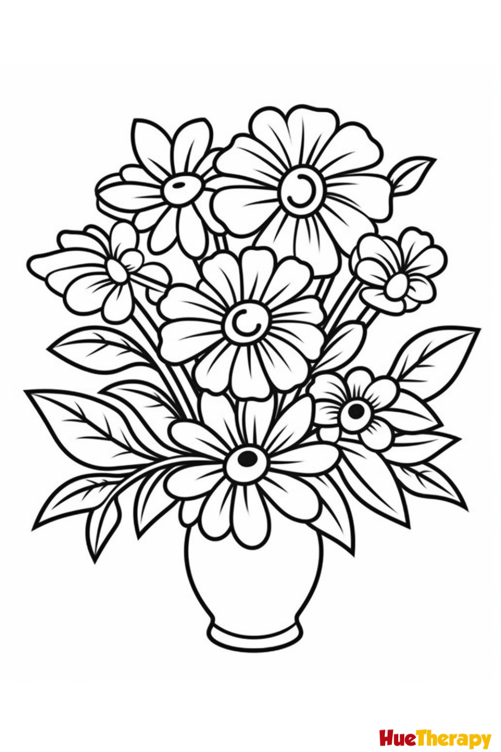 printable flower coloring pages printable flower coloring pages