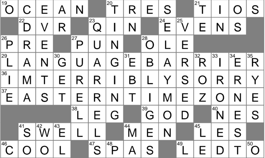 Exchange Crossword Clue