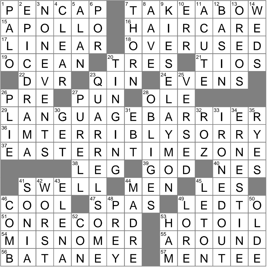 Foreign Exchange Issue Crossword Clue Archives LAXCrossword