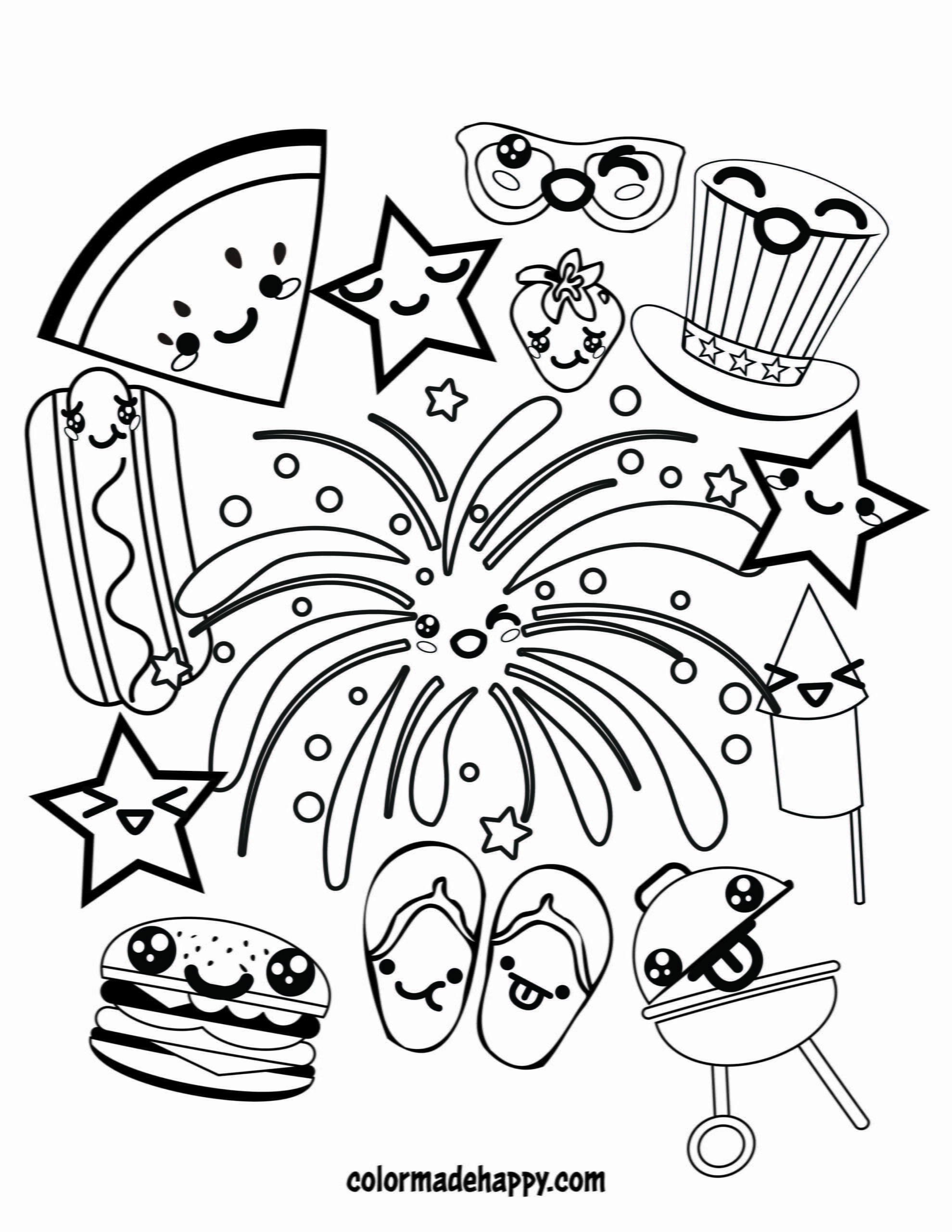 Fourth Of July Coloring Pages Fourth Of July Coloring Pages
