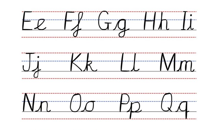 Cursive Handwriting Worksheet Generator