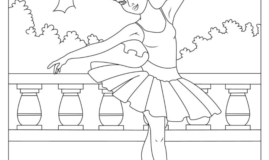 Ballet Dance Coloring Pages