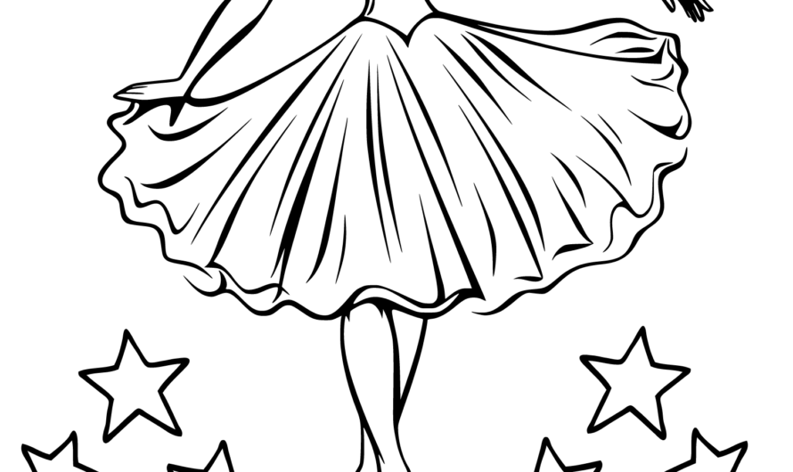 Coloring Pages Ballet Dancer