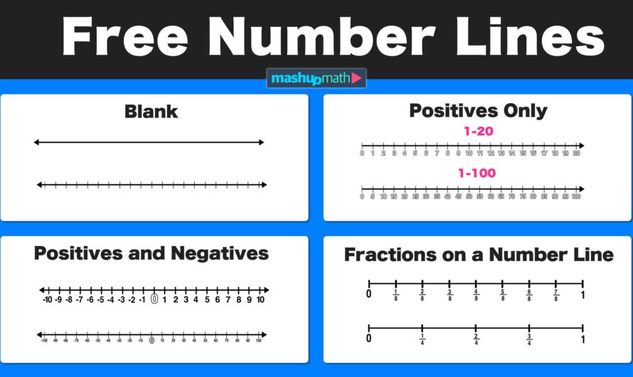 Free Number Lines To Print
