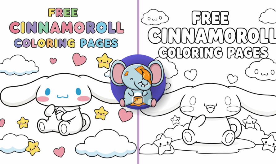 Cinnamoroll Cute Coloring Page For Blind Boxes