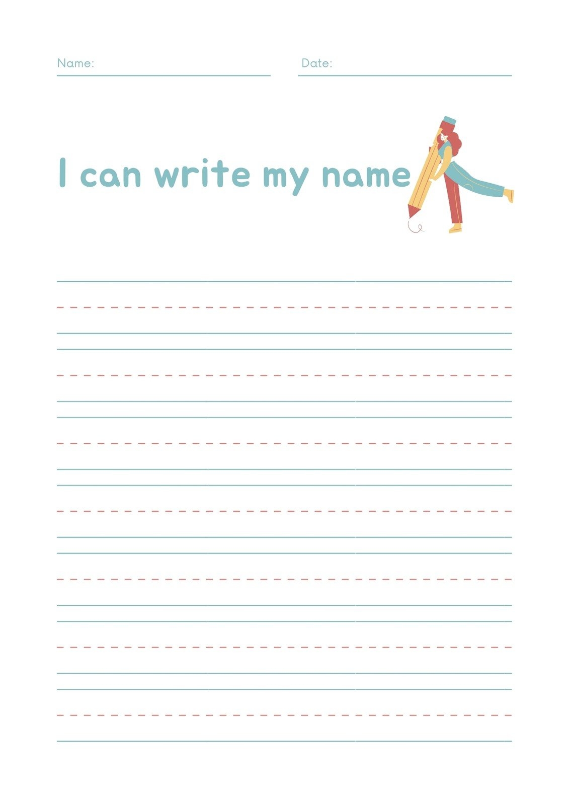 trace my name worksheet trace my name worksheet
