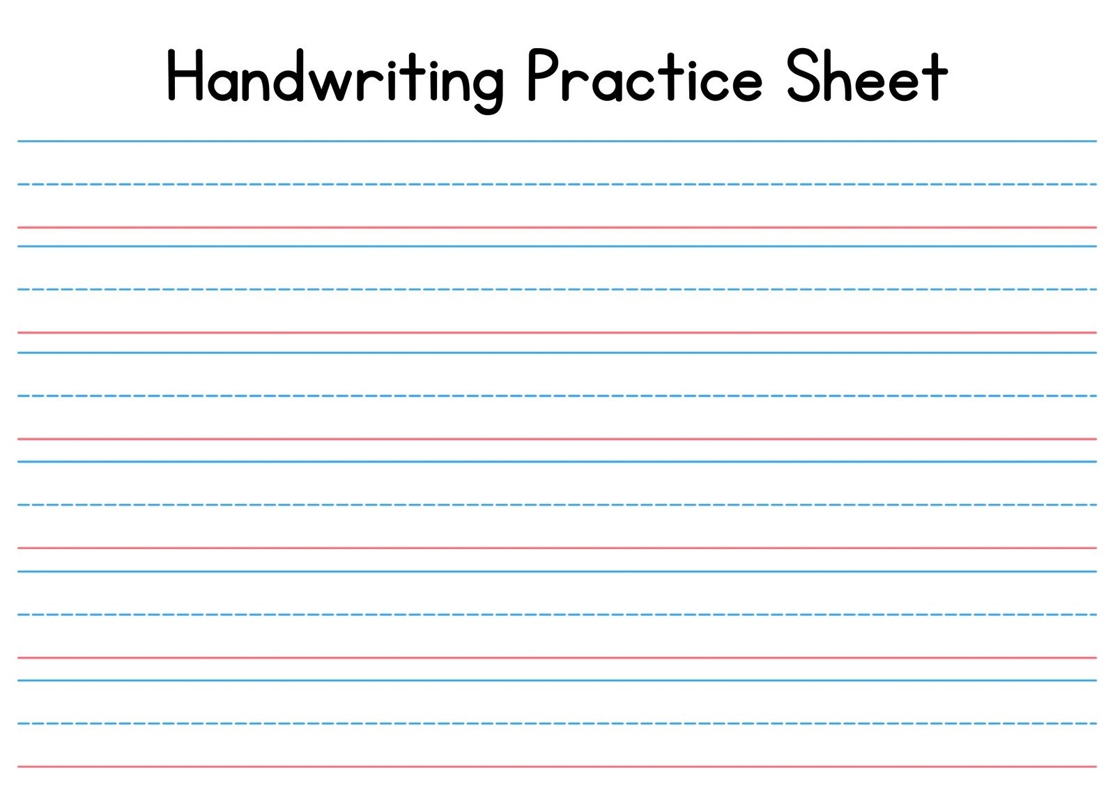 handwriting practice sheet generator handwriting practice sheet generator