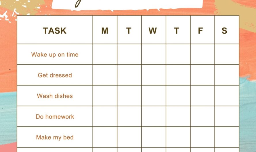 Make A Chore Chart