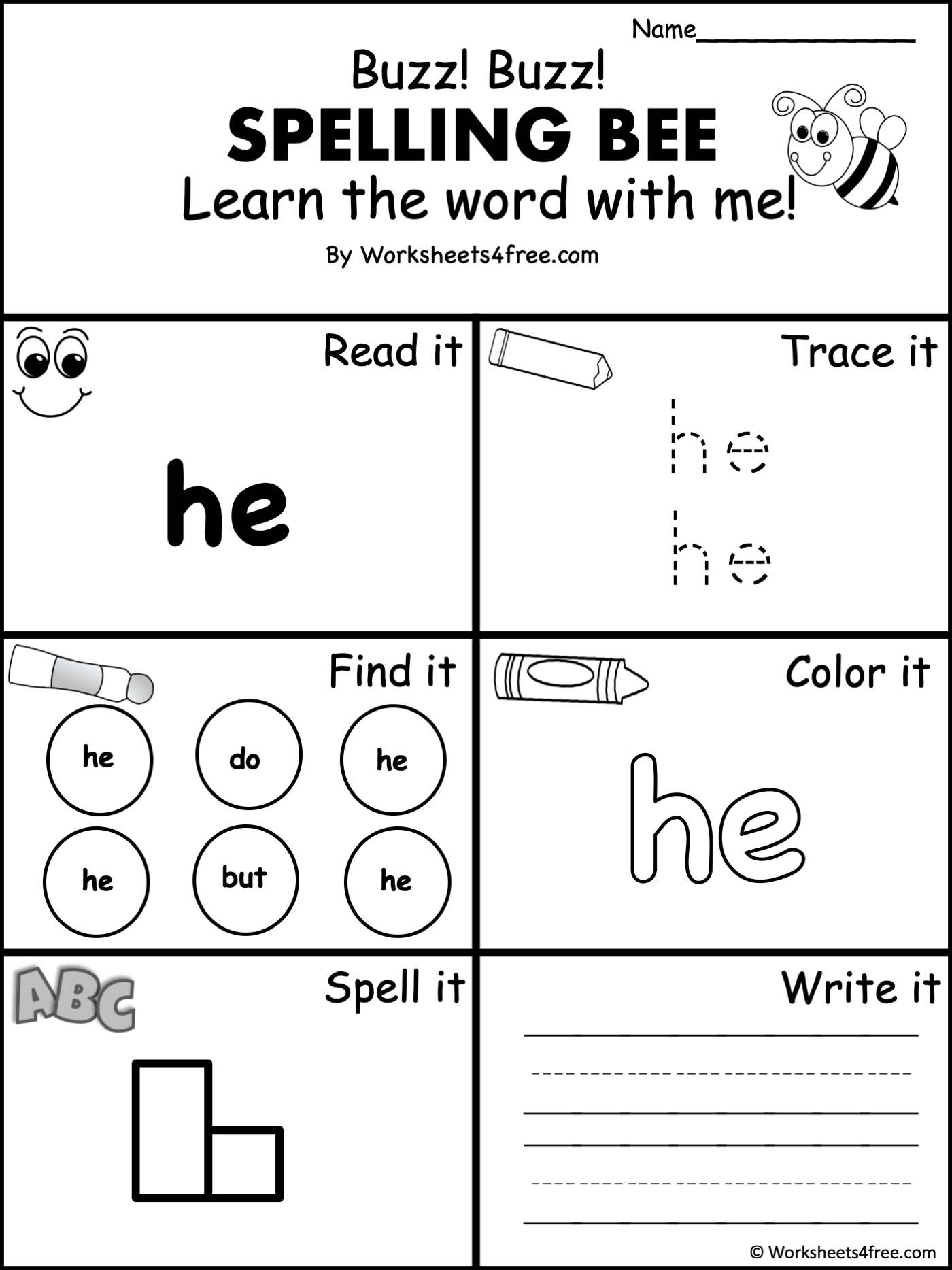 the sight word worksheet the sight word worksheet