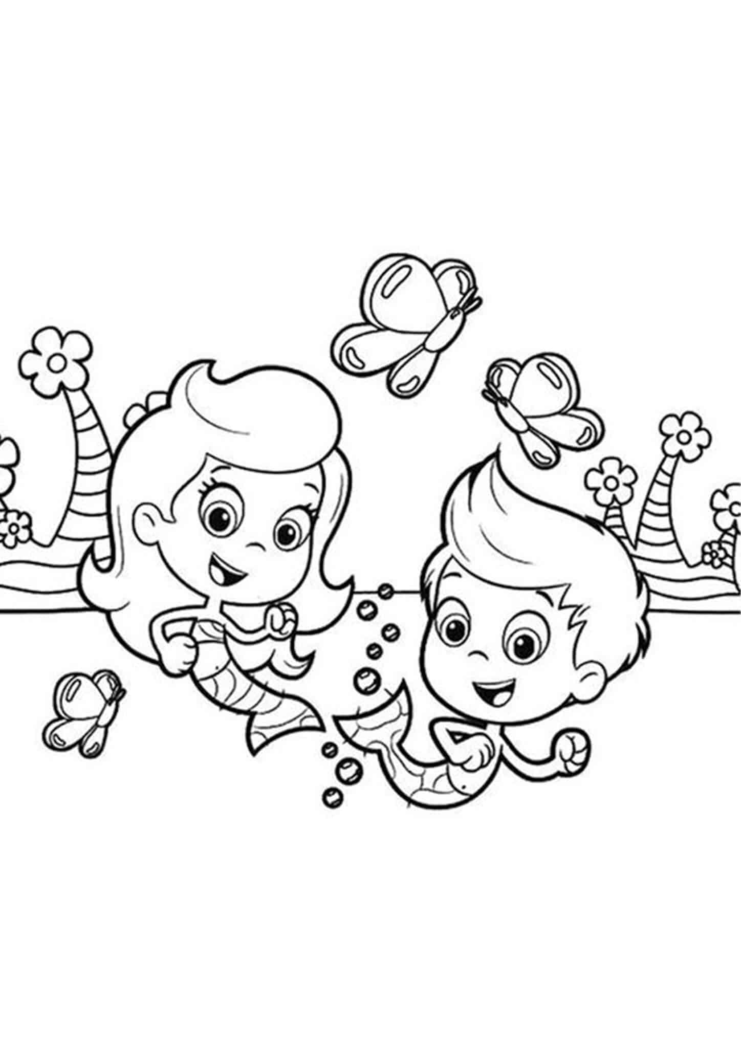 Free Easy To Print Bubble Guppies Coloring Pages Tulamama Free Easy To Print Bubble Guppies Coloring Pages Tulamama