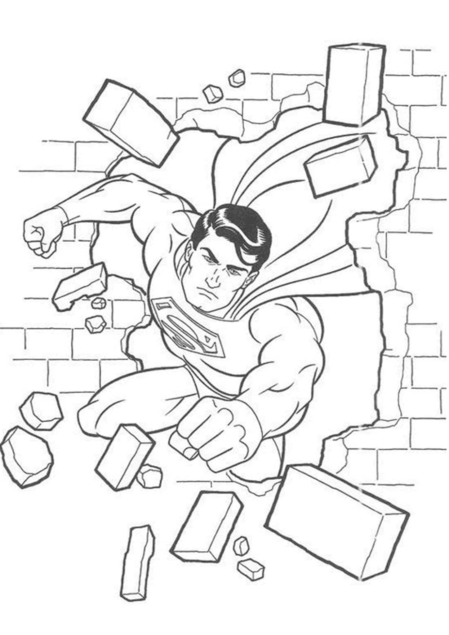 Free Easy To Print Superman Coloring Pages Tulamama Free Easy To Print Superman Coloring Pages Tulamama