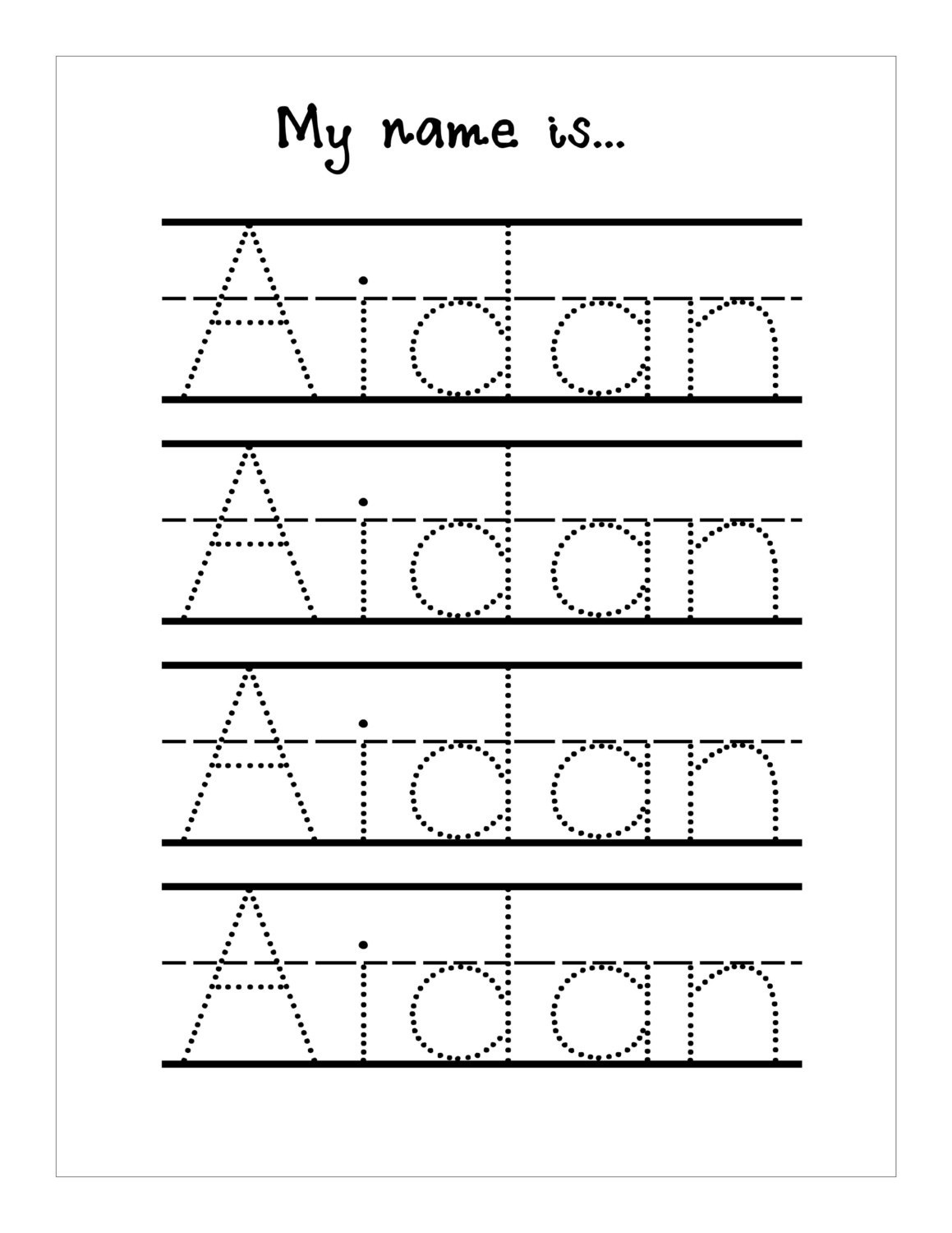 Free Editable Personalized Name Tracing Worksheets Custom Handwriting Practice Sheets Name Tracing Worksheet Generator