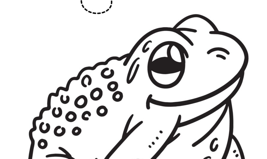 Pictures To Color Of Frogs