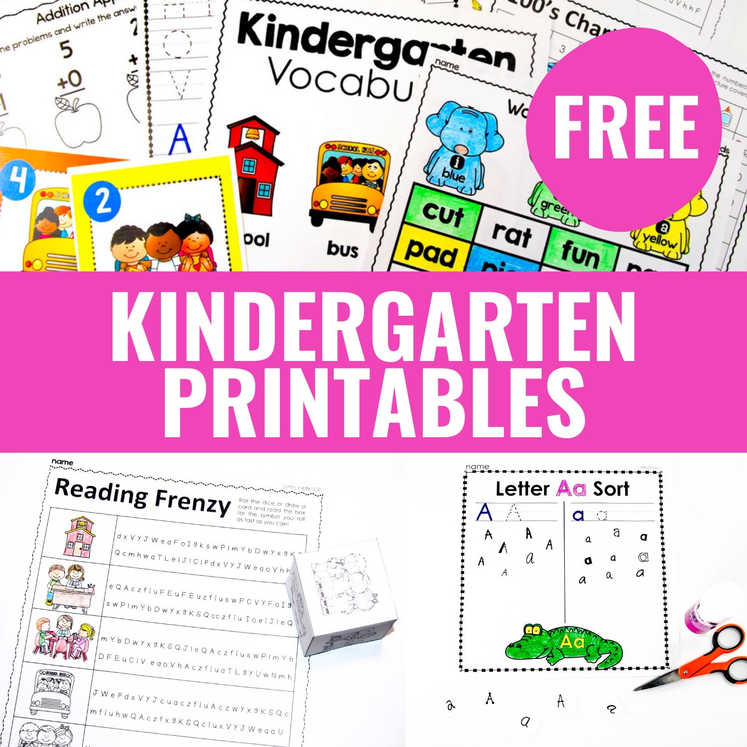 kindergarten activity sheets free printables kindergarten activity sheets free printables
