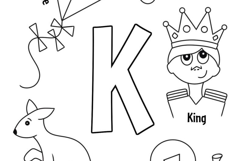 Letter K Worksheets For Preschool