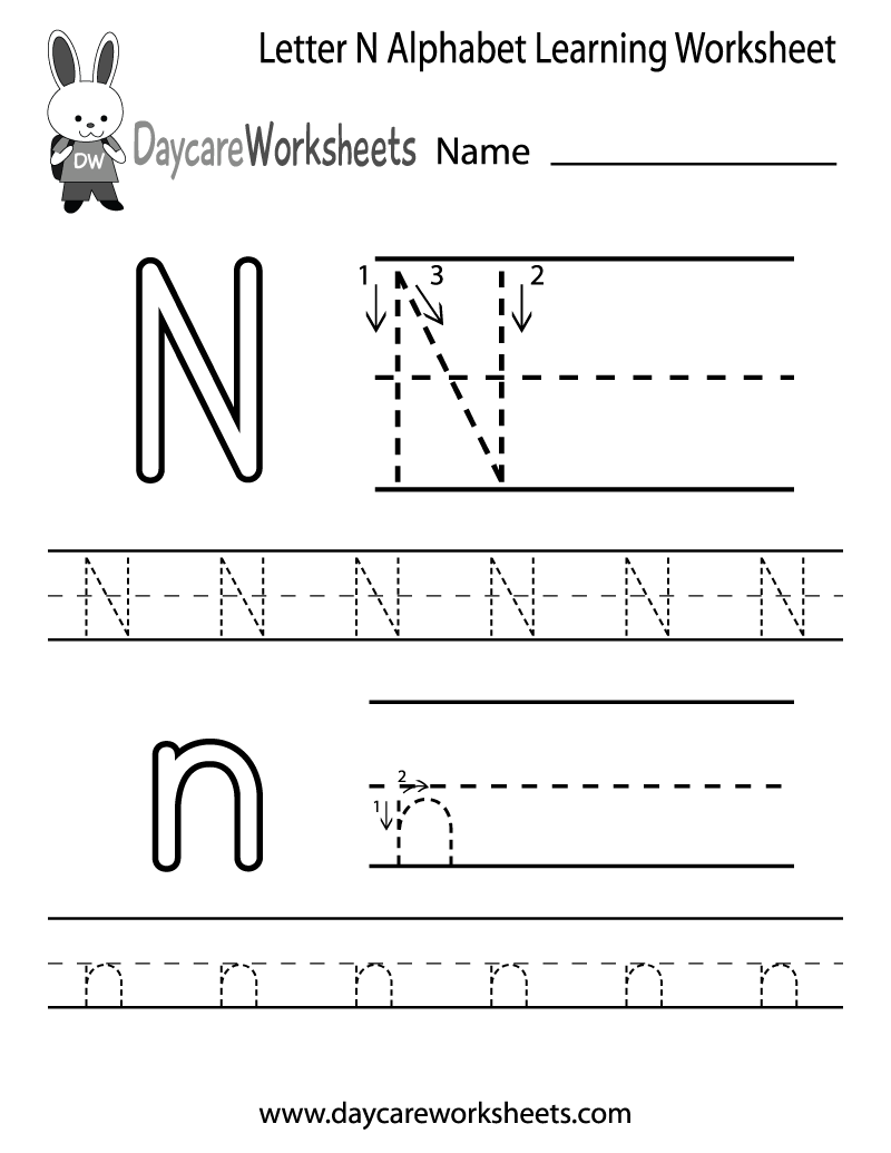 letter n worksheets for preschool letter n worksheets for preschool