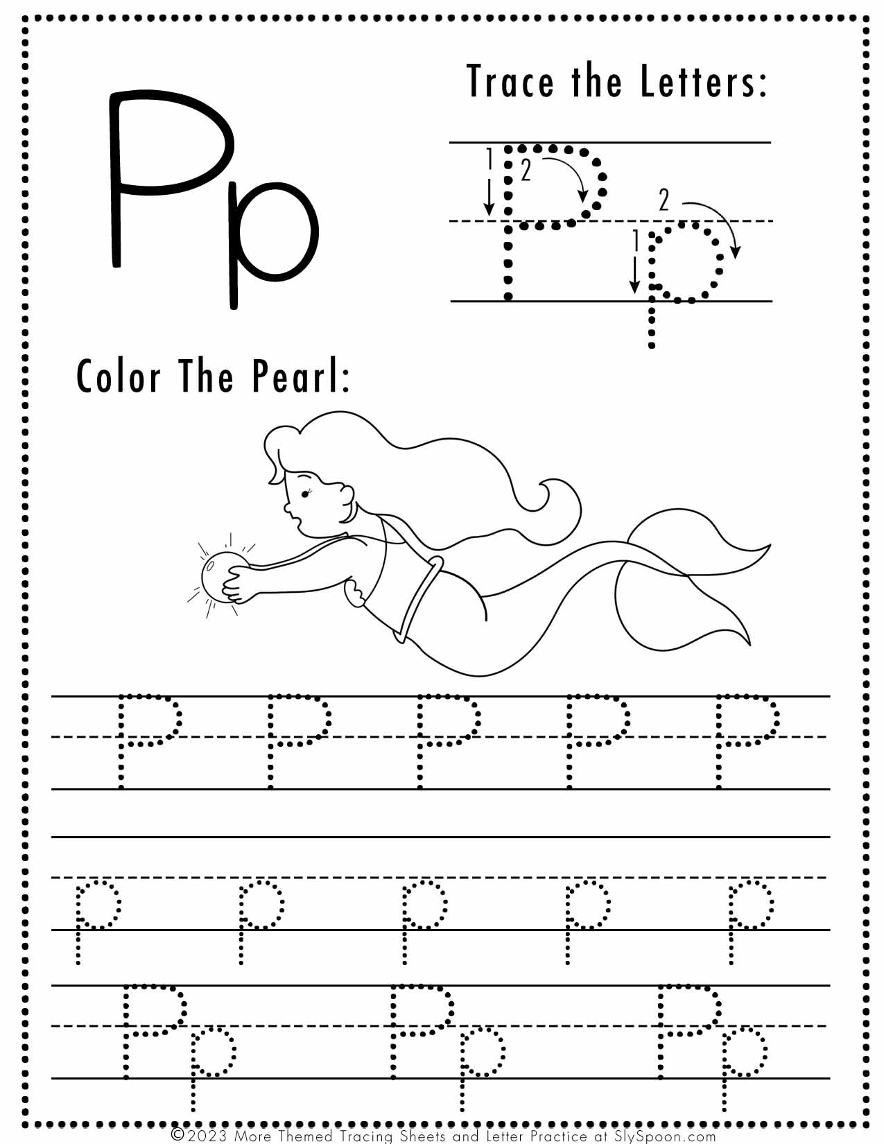 worksheets for the letter p worksheets for the letter p