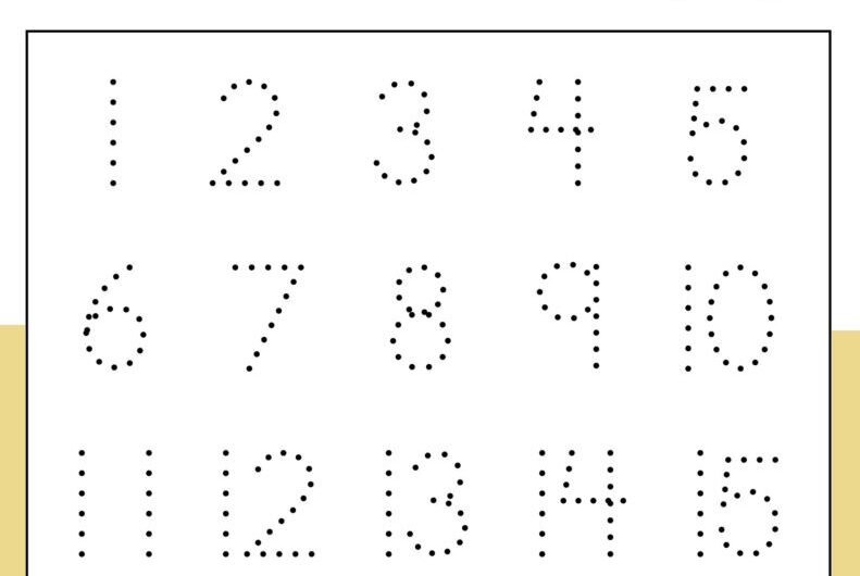 Traceable Numbers 1 20