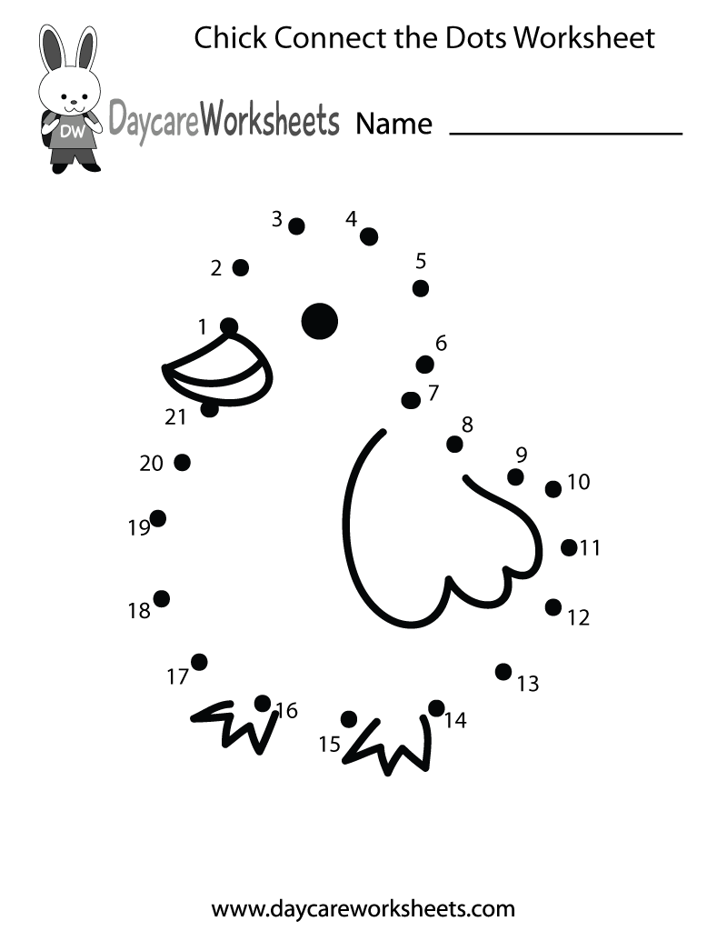 Free Preschool Chick Connect The Dots Worksheet Worksheets Library Free Preschool Chick Connect The Dots Worksheet Worksheets Library