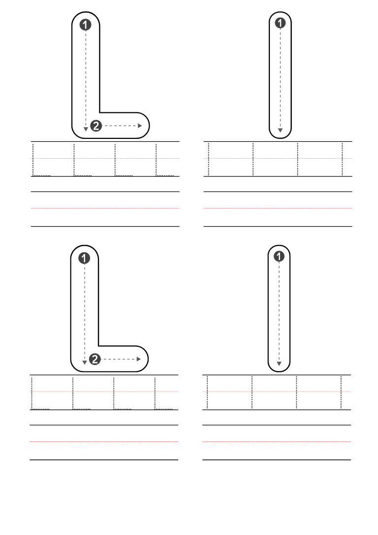 Free Preschool Letter L Worksheets Printable PDF Free Preschool Letter L Worksheets Printable PDF