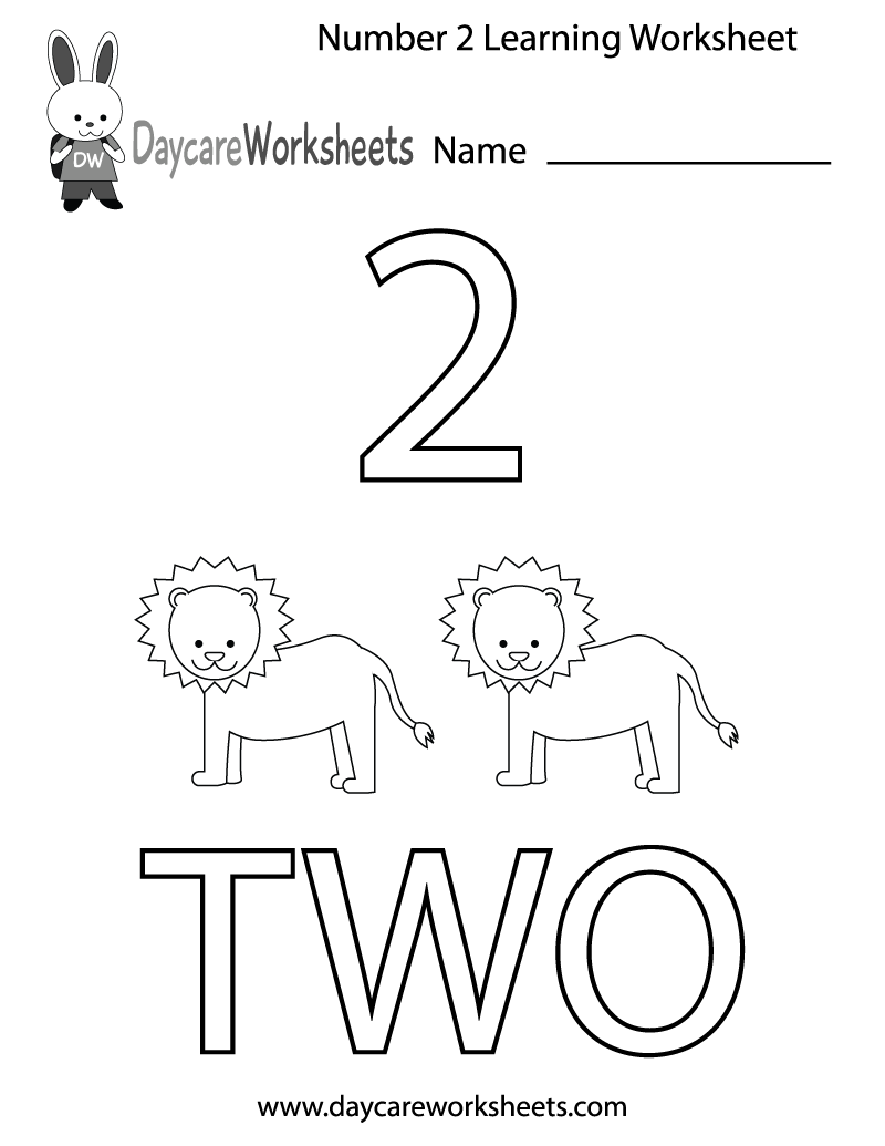 preschool worksheets number 2 preschool worksheets number 2