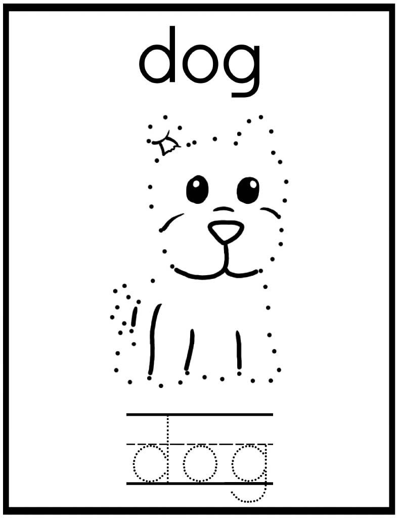 Free Printable Animal Connect The Dots Kids Activity Zone