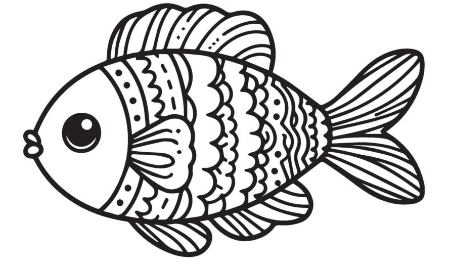 Fish For Coloring Pages