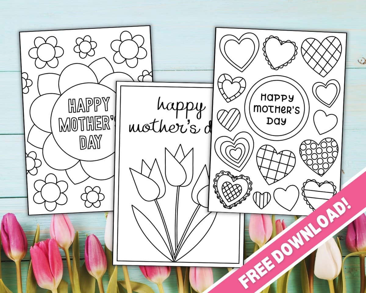 happy mothers day coloring happy mothers day coloring