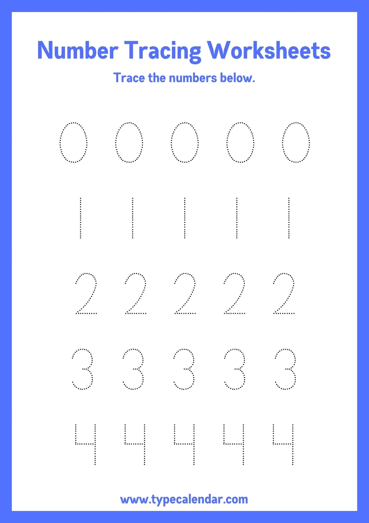 Free Printable Number Tracing Worksheets PDF Preschool 1 10 1 20 Free Printable Number Tracing Worksheets PDF Preschool 1 10 1 20