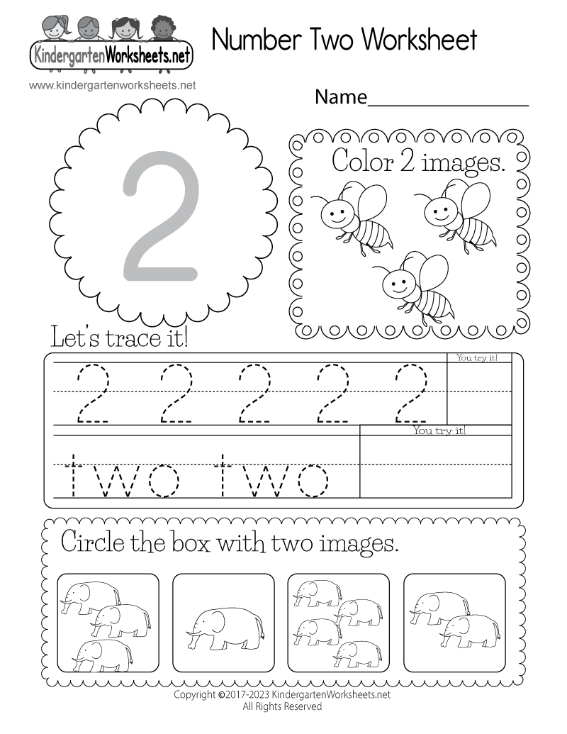 Free Printable Number Two Worksheet Worksheets Library Free Printable Number Two Worksheet Worksheets Library