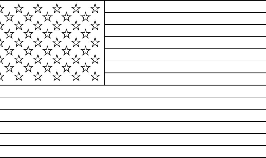 Us Flag Coloring Book