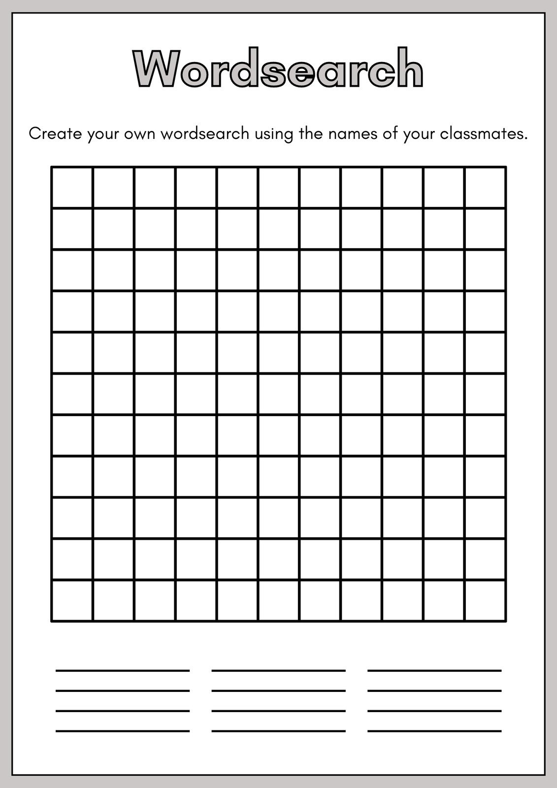 Free Printable Word Search Worksheet Templates Canva Worksheets Library Free Printable Word Search Worksheet Templates Canva Worksheets Library