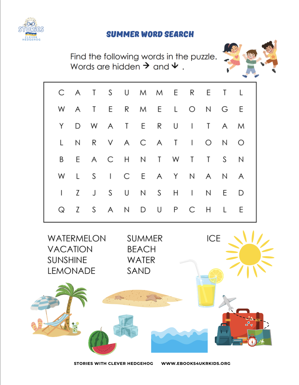 Free Printables For Kids Stories With Clever Hedgehog Free Printables For Kids Stories With Clever Hedgehog