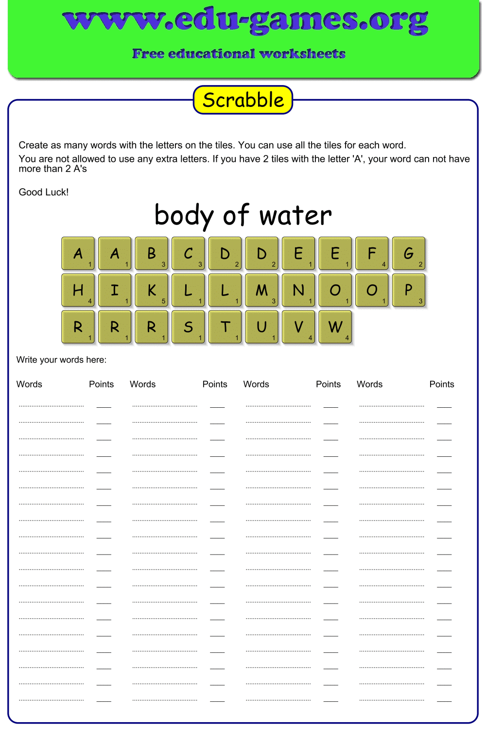 free word scramble maker free word scramble maker