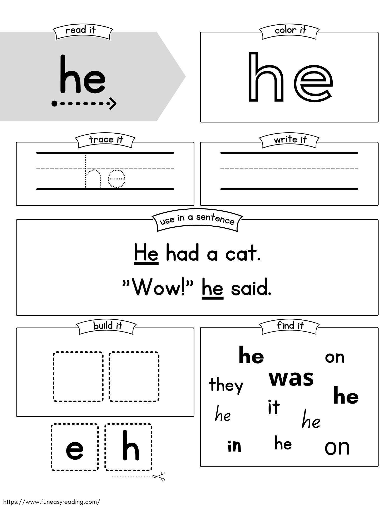 sight word the worksheets sight word the worksheets
