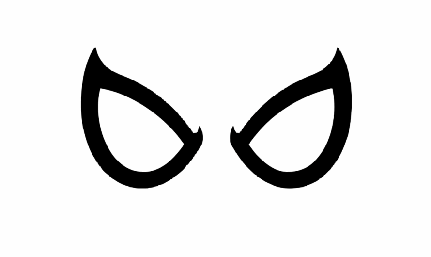 Template Spiderman Eyes Png