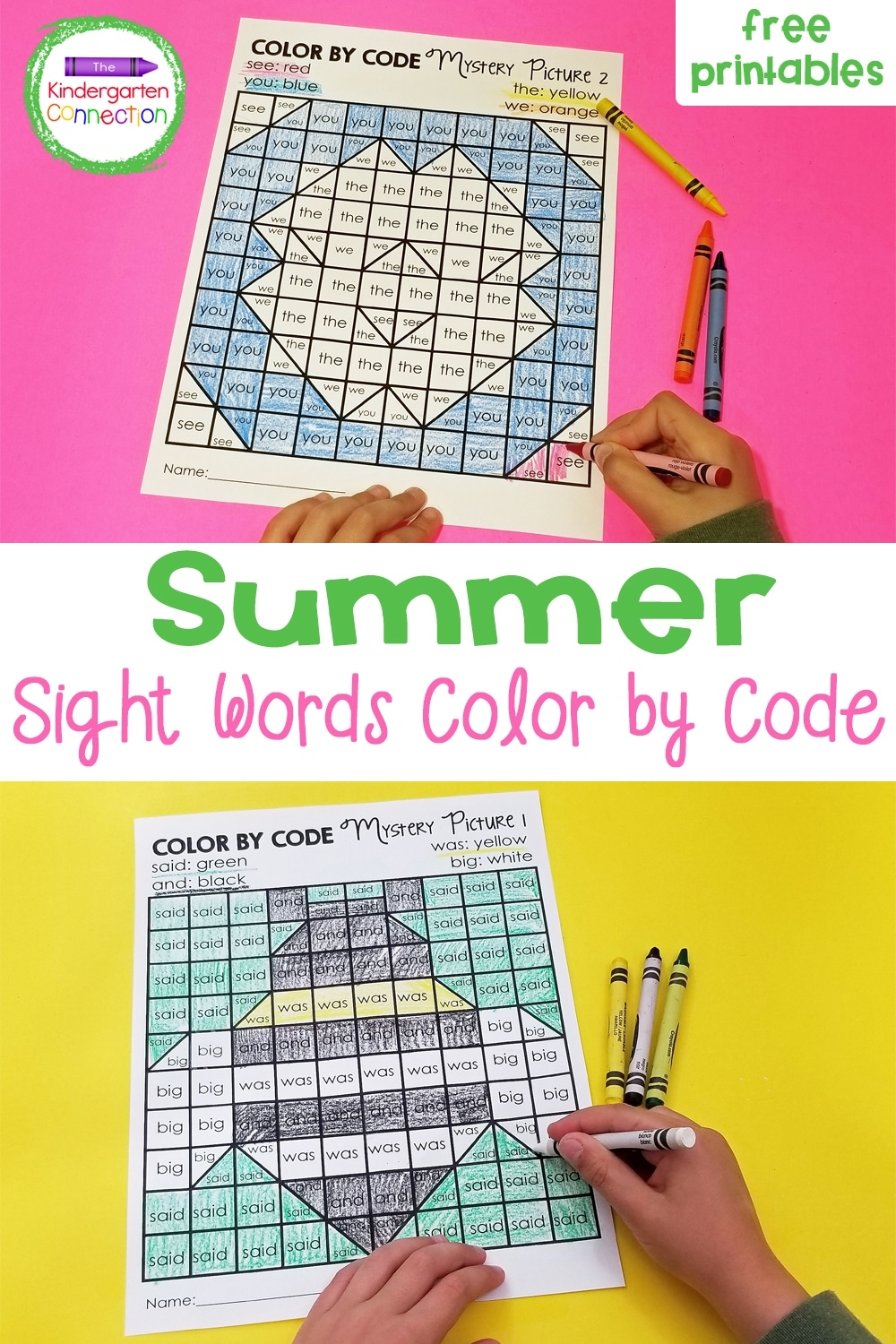 color by word worksheet free color by word worksheet free