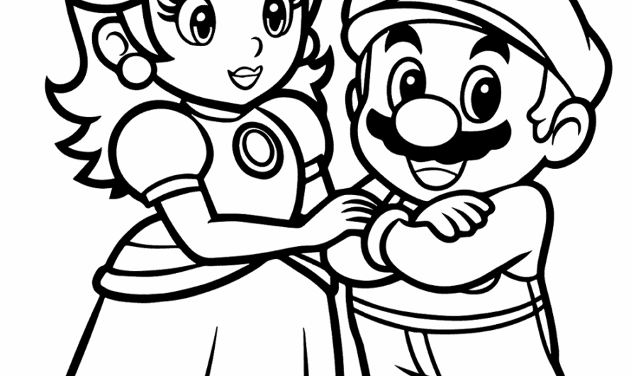Super Mario Brothers Coloring Pages