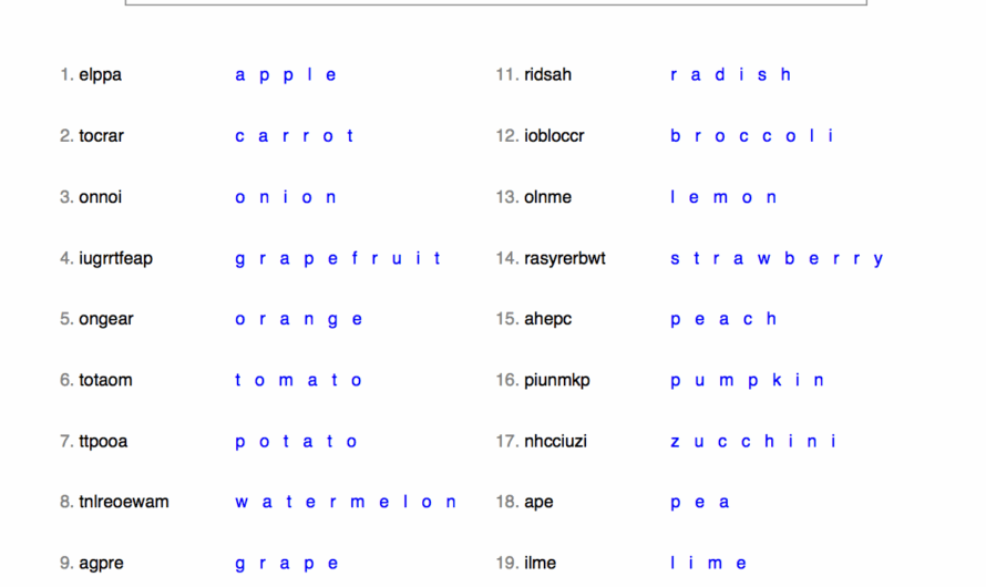 Spelling Words Worksheet Generator