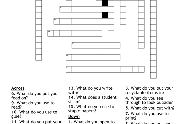 Yours In French Crossword