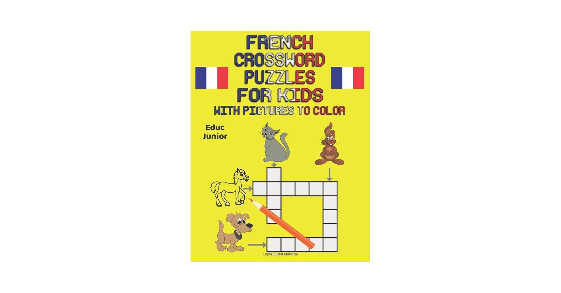 French Crossword Puzzles For Kids With Pictures To Color Junior Educ 9781790696222 Amazon Books French Crossword Puzzles For Kids With Pictures To Color Junior Educ 9781790696222 Amazon Books