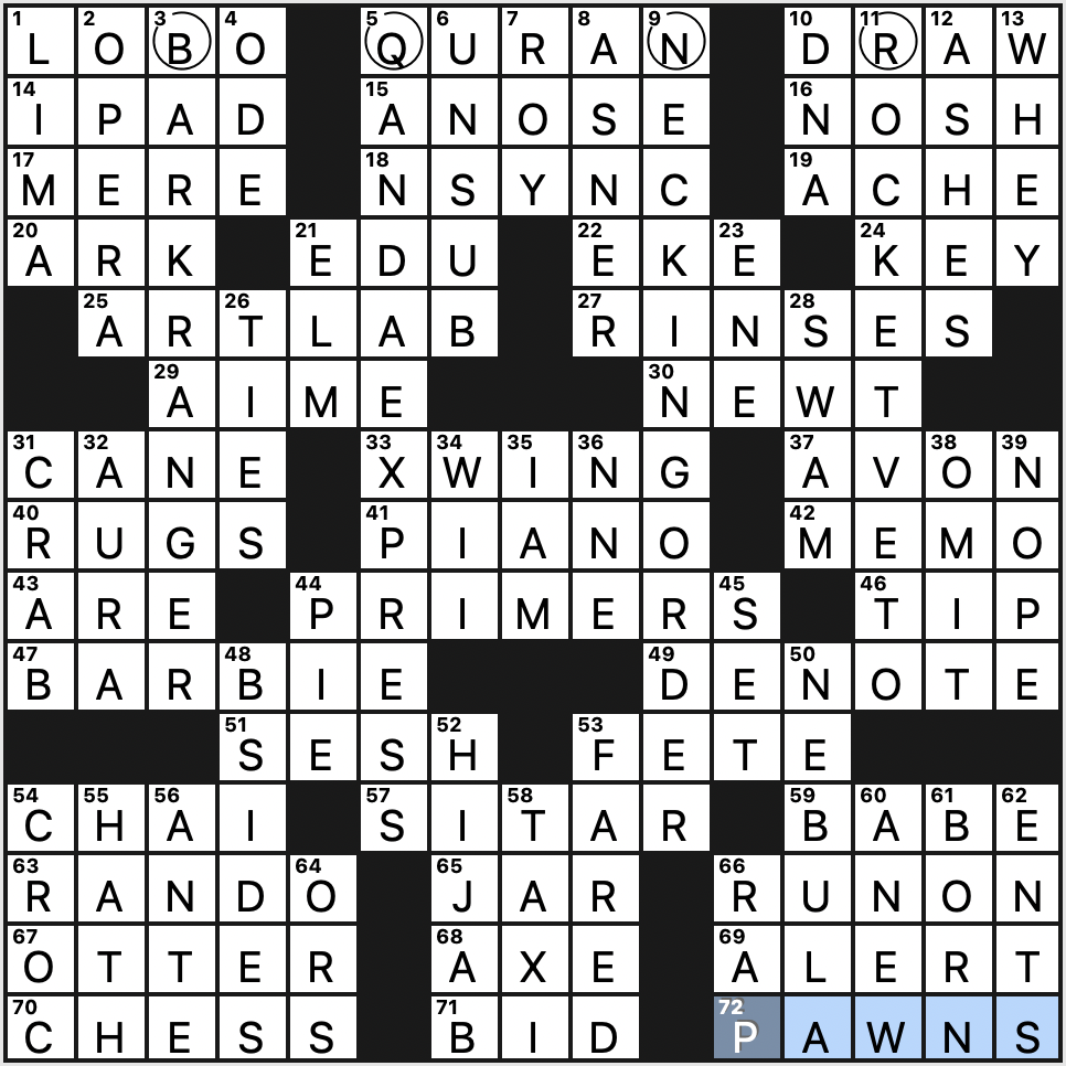 Friday August 23 2024 Diary Of A Crossword Fiend