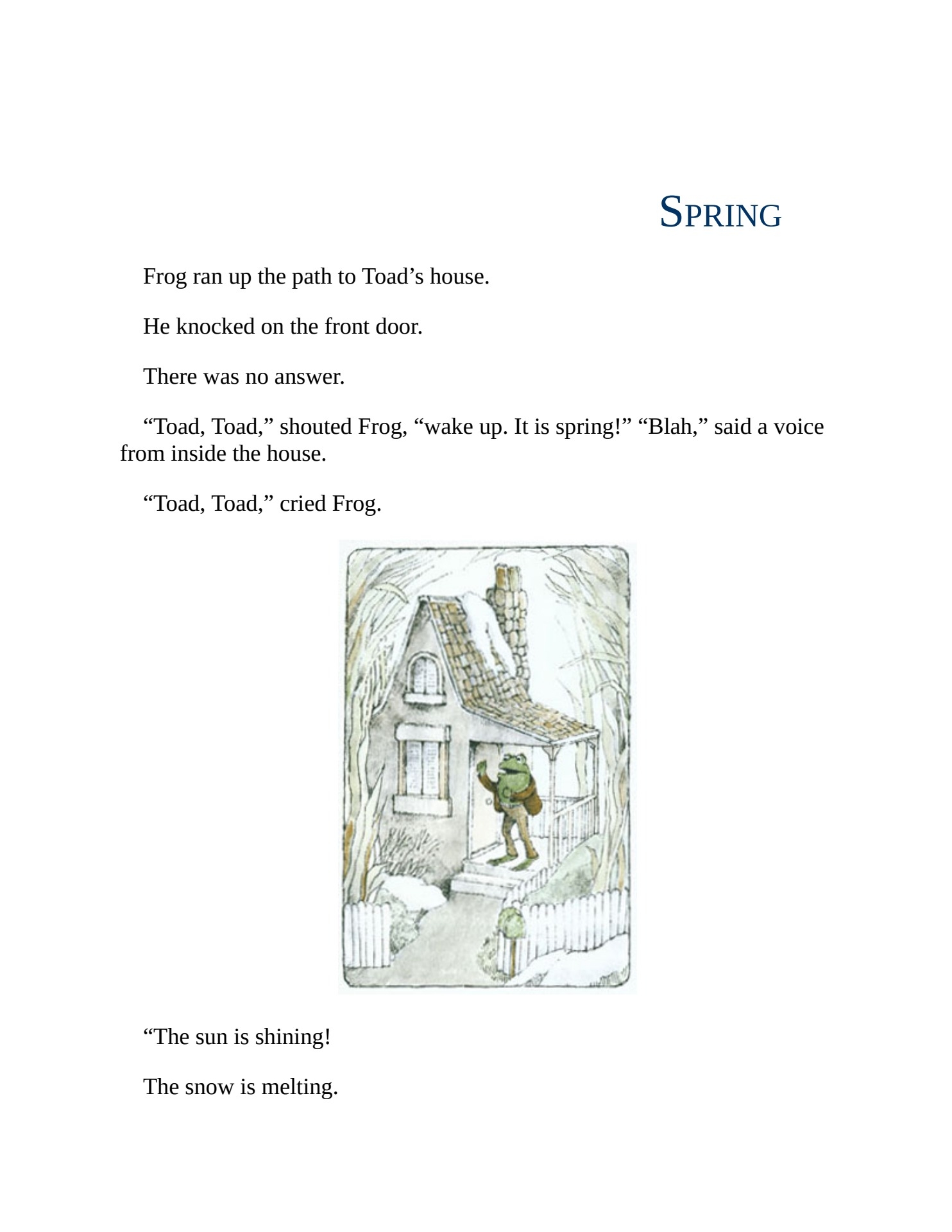 Frog And Toad Are Friends Knowledge Hub MESKK Page 5 Flip PDF Online PubHTML5 Frog And Toad Are Friends Knowledge Hub MESKK Page 5 Flip PDF Online PubHTML5